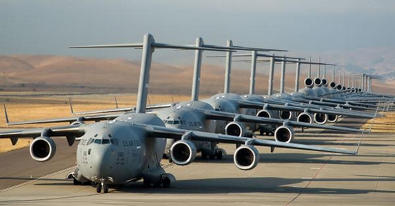 US óriás gépek: gyakorolják a háborút
