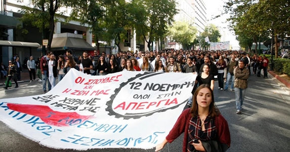 Általános sztrájk Görögországban