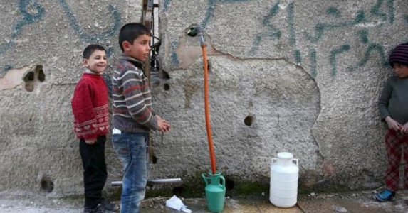 Terroristák az ivóvizet mérgezik Damaszkuszban