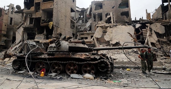 Damaszkusz: az iszlám terroristák pusztításai