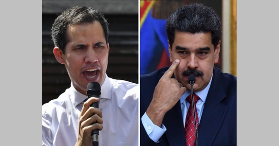 Guaidó mellett az USA van, Maduro mellett a venezuelai nép Guaidó mellett az USA van, Maduro mellett a venezuelai nép