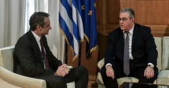A Görög KP vezetője a miniszterelnökkel tárgyalt