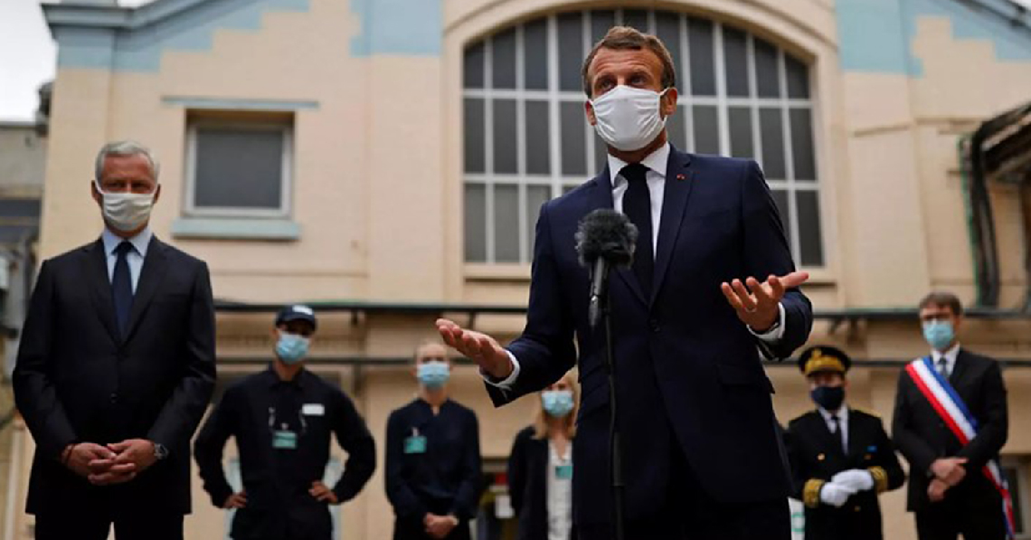 Macron: a maszk kell, határlezárás nem kell!