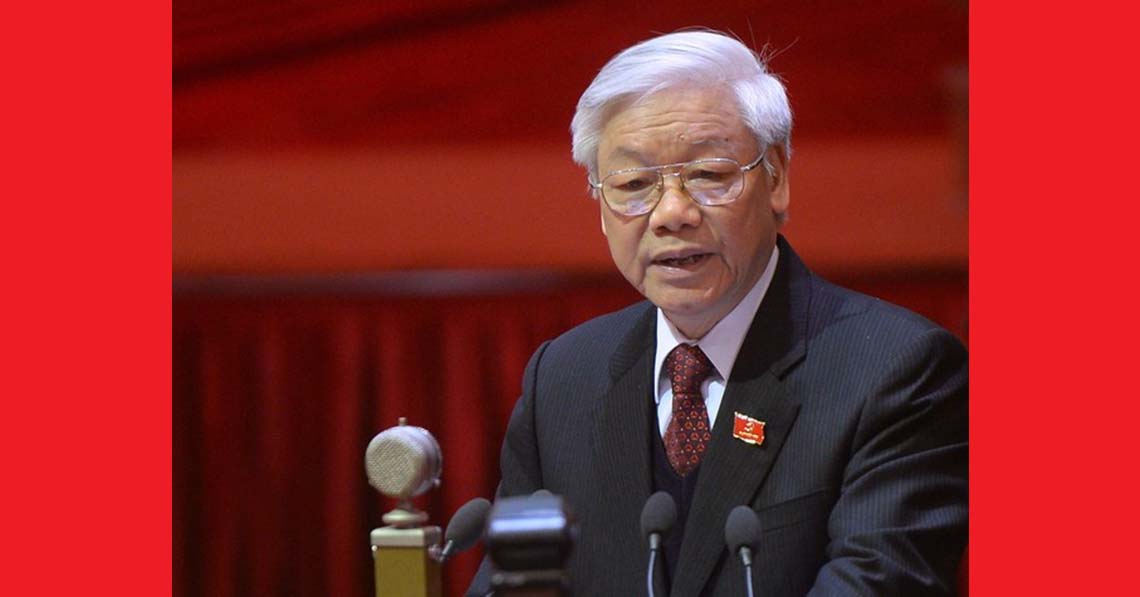 Gratulálunk a Vietnami Kommunista Párt újra választott vezetőjének