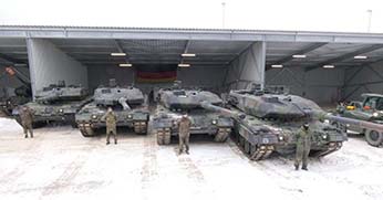 A német tankok keletre néznek