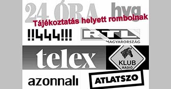 Tájékoztatás helyett rombolnak!