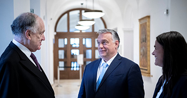 Orbán-Lauder-találkozó