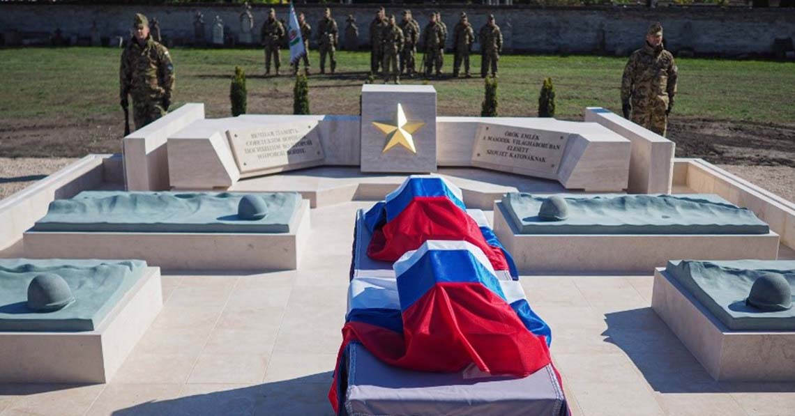 Kalocsa: 214 szovjet katonát temettek újra