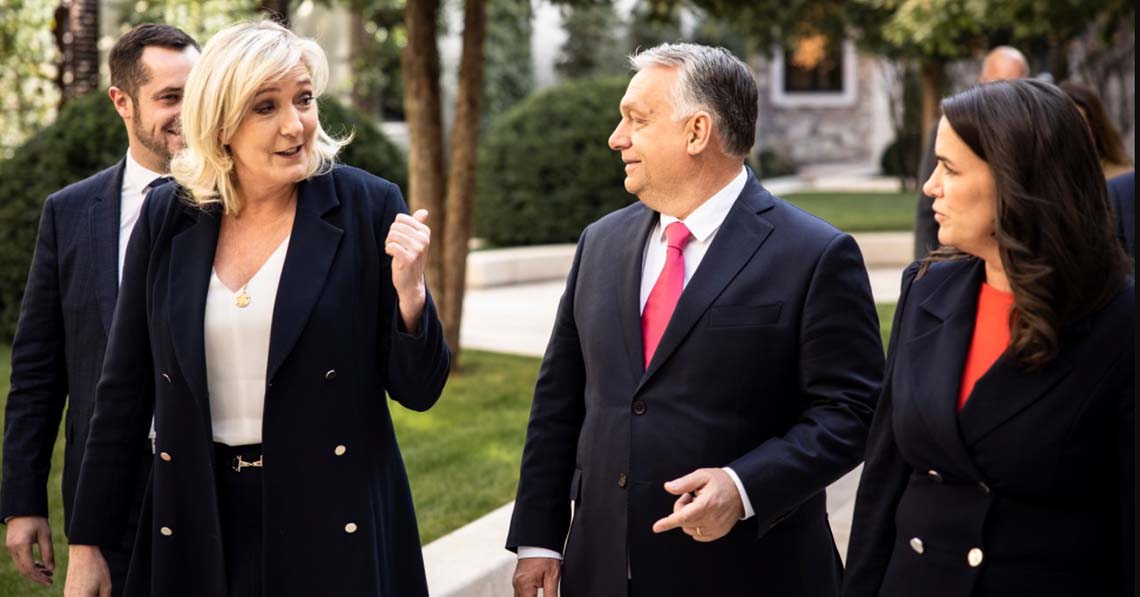 Le Pen—Orbán-találkozó: újjászerveződik a világ
