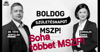 Soha többet MSZP –  romboltak, pusztítottak