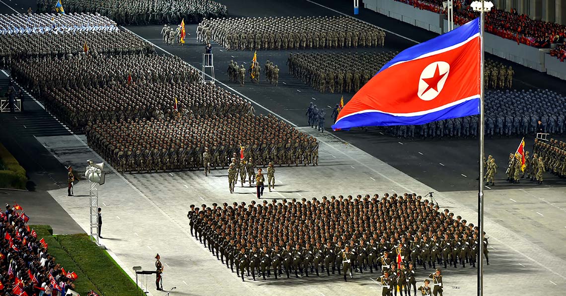 Kim Dzsong Un az erős szocialista Koreáért
