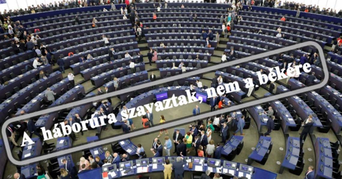 EP: a háborúra szavaztak, nem a békére
