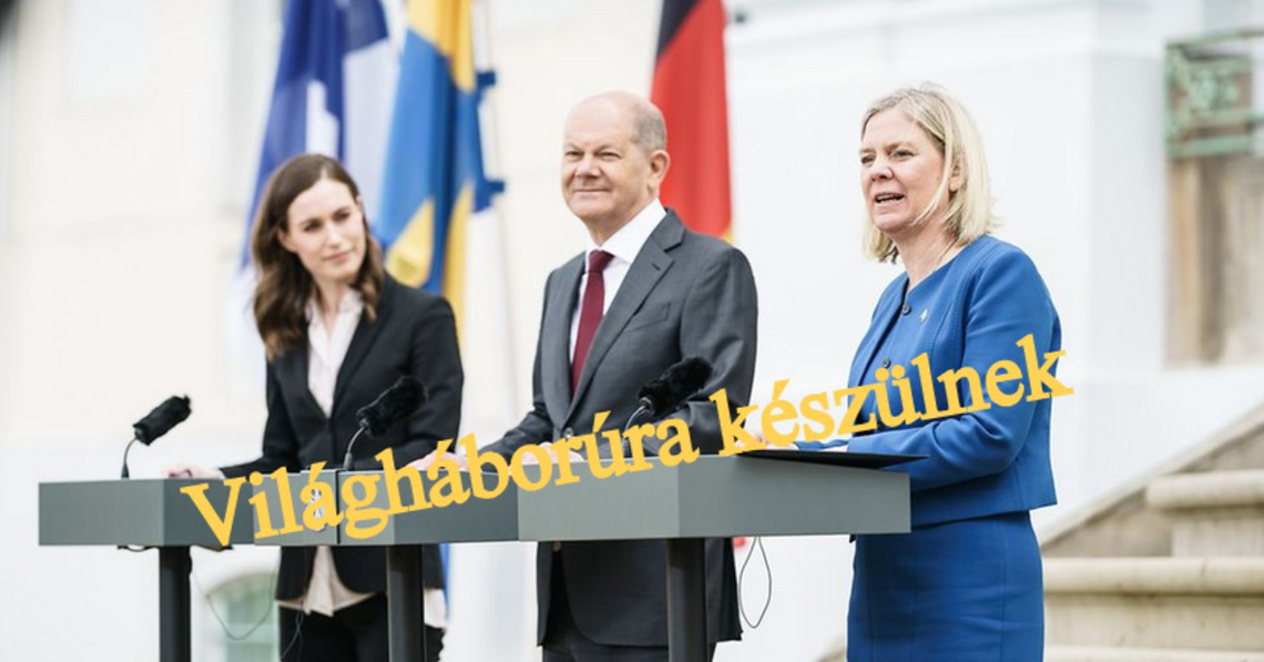 A finnek és a svédek felvétele a NATO-ba a világháborút készíti elő A finnek és a svédek felvétele a NATO-ba a világháborút készíti elő