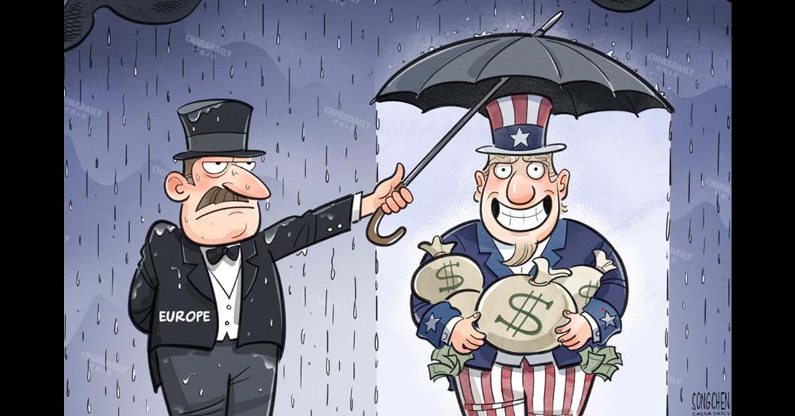 Az EU az amerikai gazdagodását segíti