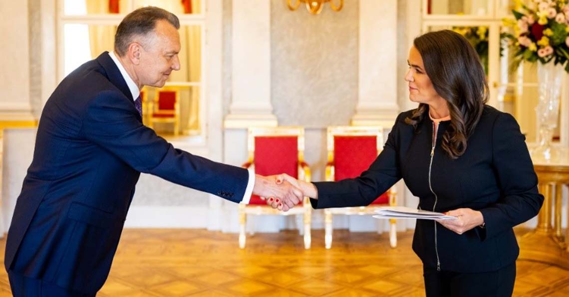 Háborús időkben új belarusz nagykövet Magyarországon