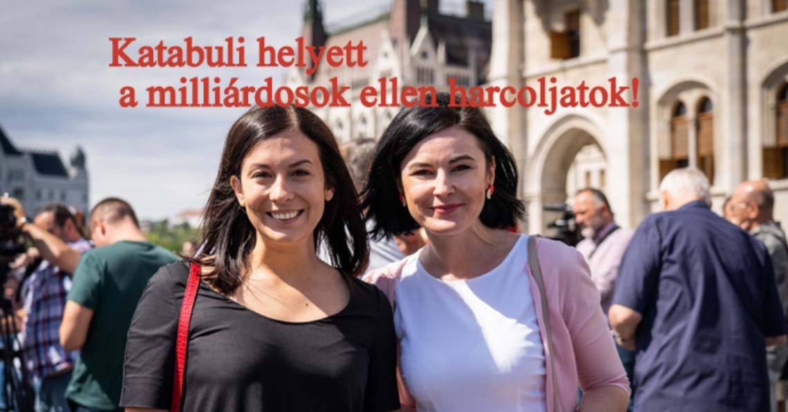 Katabuli helyett a milliárdosok ellen harcoljatok!