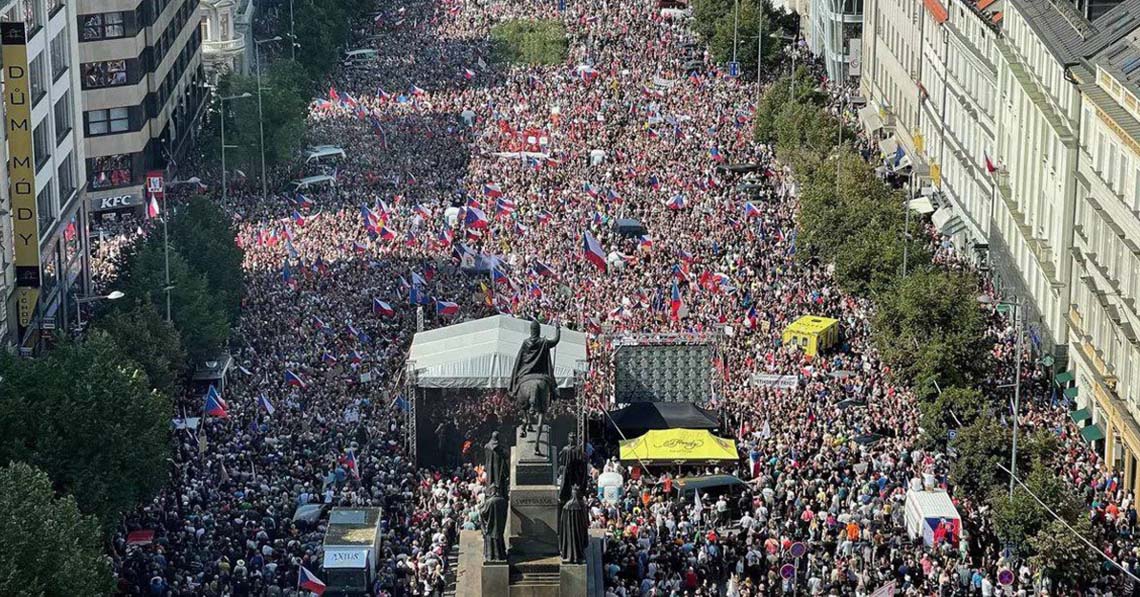 Prága népe már megmozdult