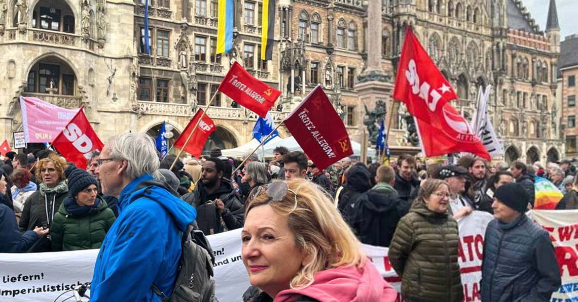 München: elég a fegyverszállításokból!