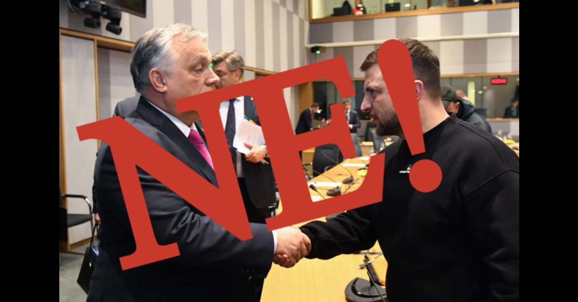 A magyar miniszterelnök ne menjen Ukrajnába!