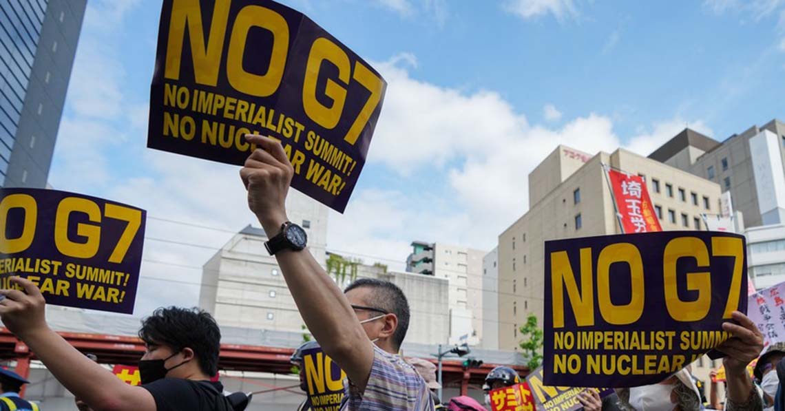 Japán: nem kell G7, nem kell atomháború!