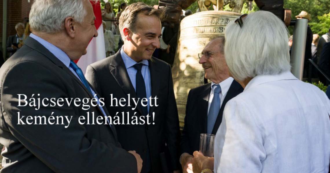 Bájcsevegés helyett kemény ellenállást!