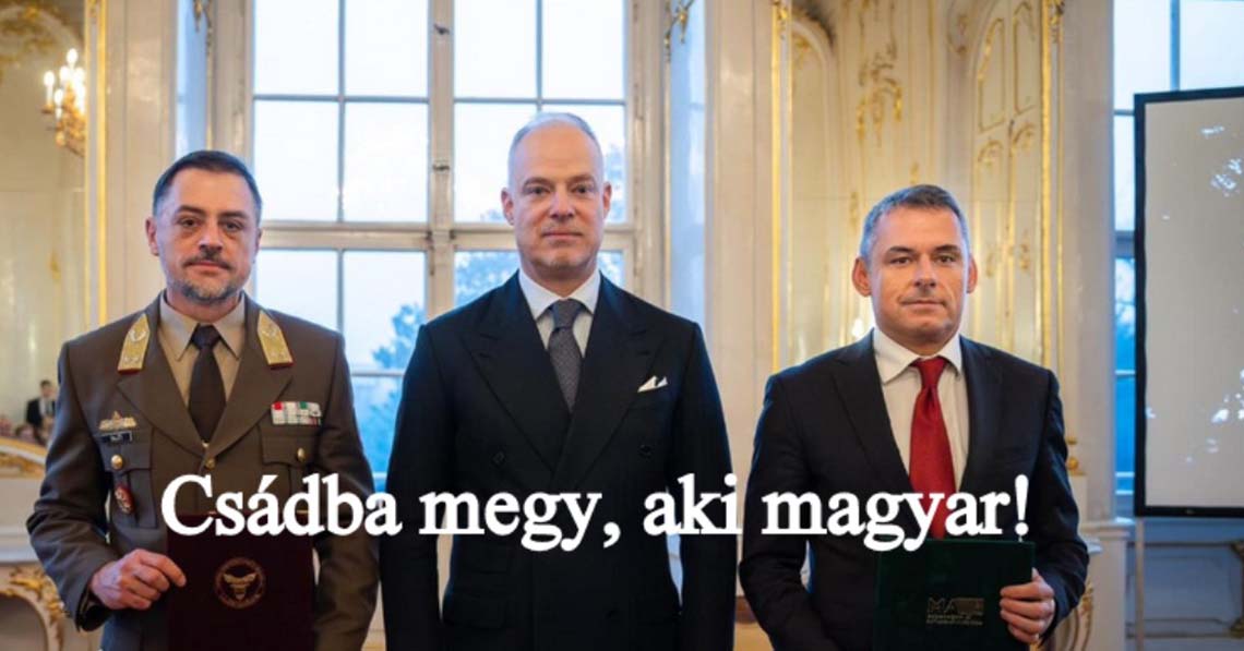 Csádba megy, aki magyar!