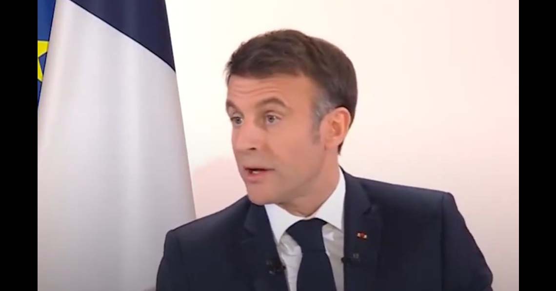 Macron: Vologya, kapsz rakétákat, csak folytasd a háborút!