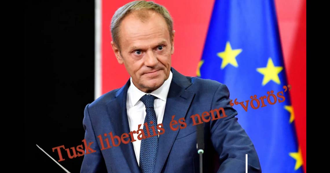 Tusk liberális és nem „vörös”