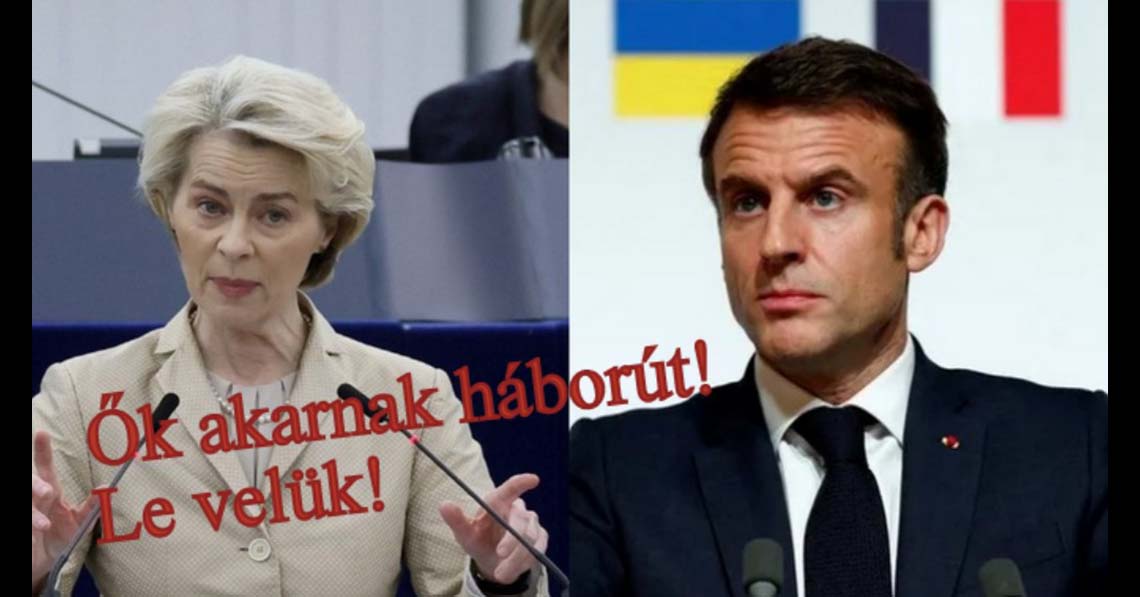 Ők akarnak háborút! Le velük!