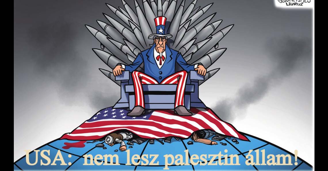 USA: Nem lesz palesztin állam!
