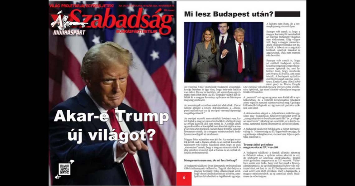 Akar-e Trump új világot?