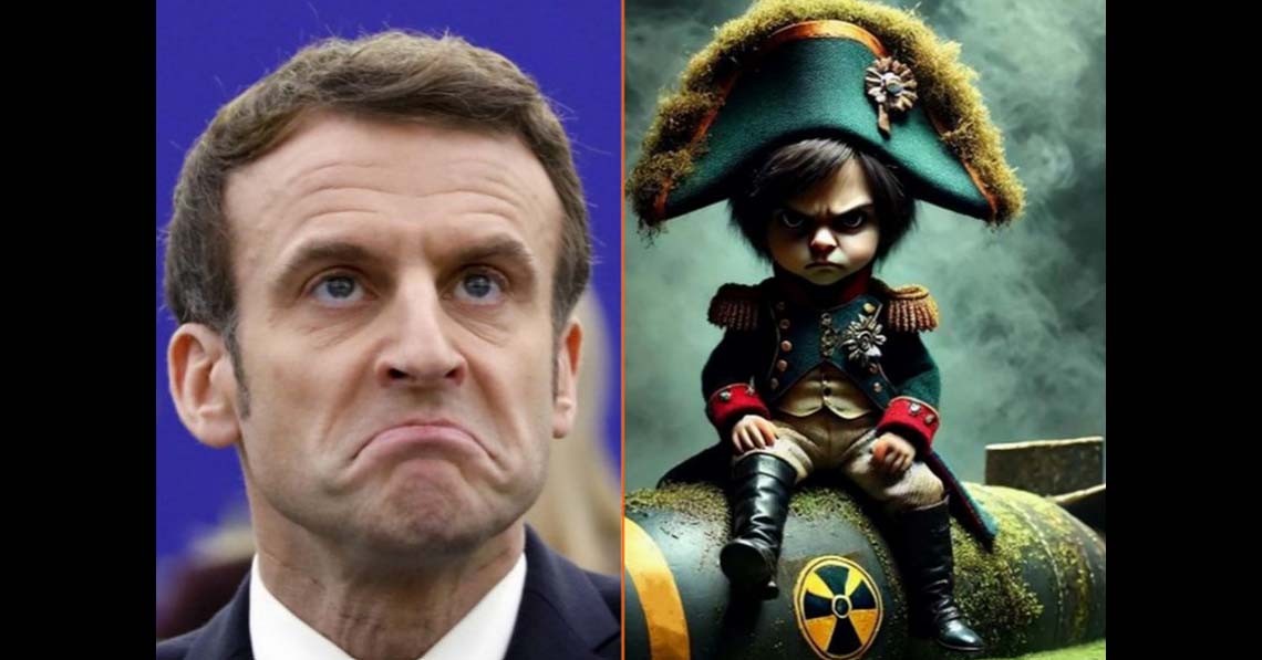 Macron a durcás „kis Napóleon”