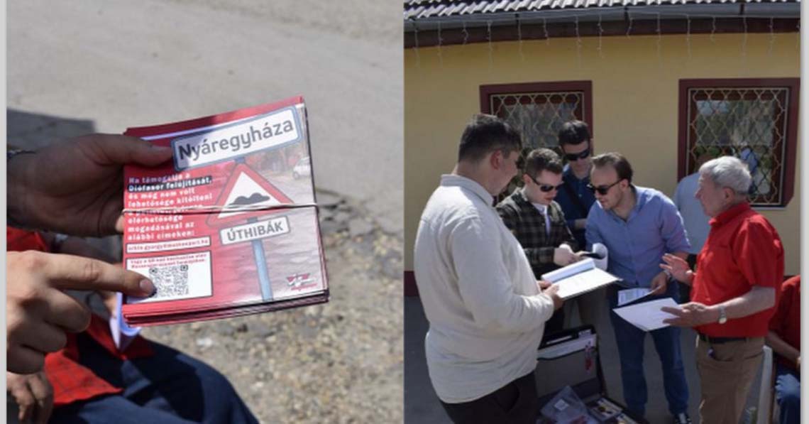 Munkáspárt a Diófasor utca felújításáért