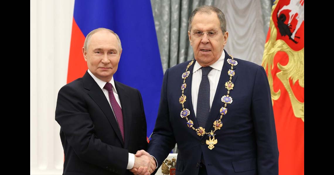 Lavrov 21 éve az orosz diplomácia élén