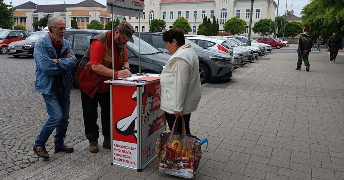 Mohács: sokan méltatták a Munkáspárt hajthatatlanságát