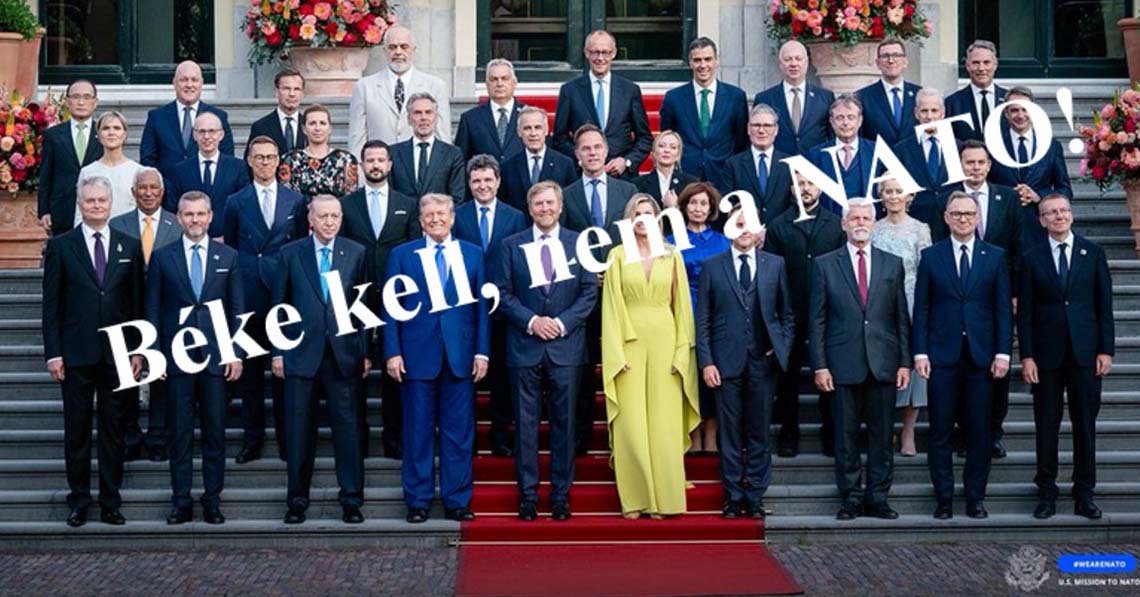 Az emberiségnek béke kell, nem a NATO!