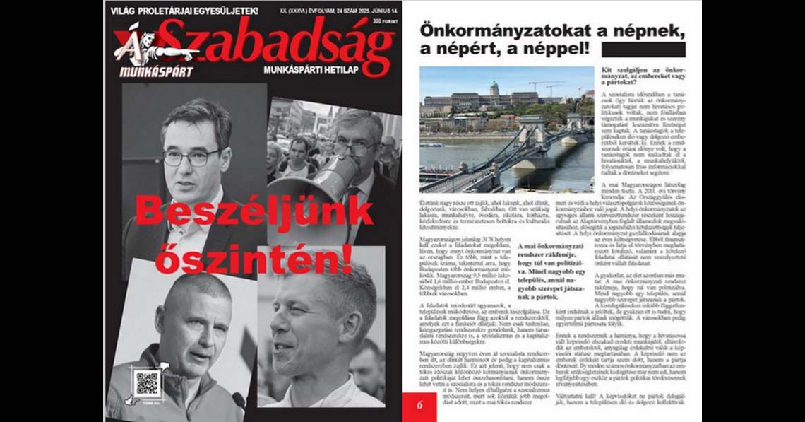 Beszéljünk őszintén!