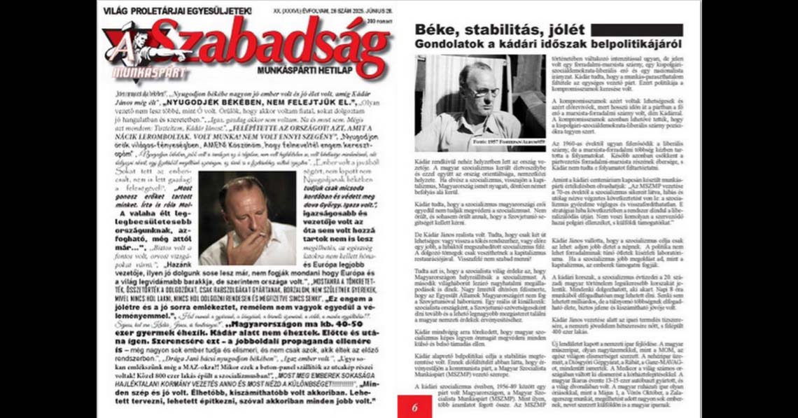 Kádár János igazsága