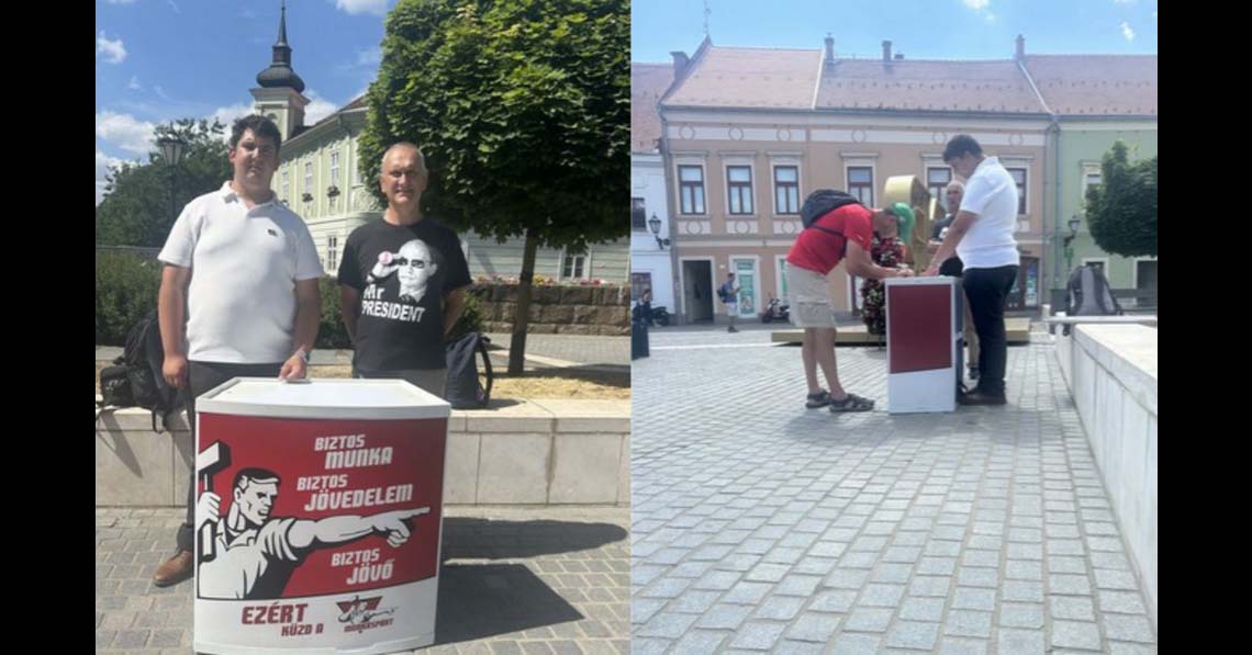 Munkáspárt: az emberek mellett vagyunk!