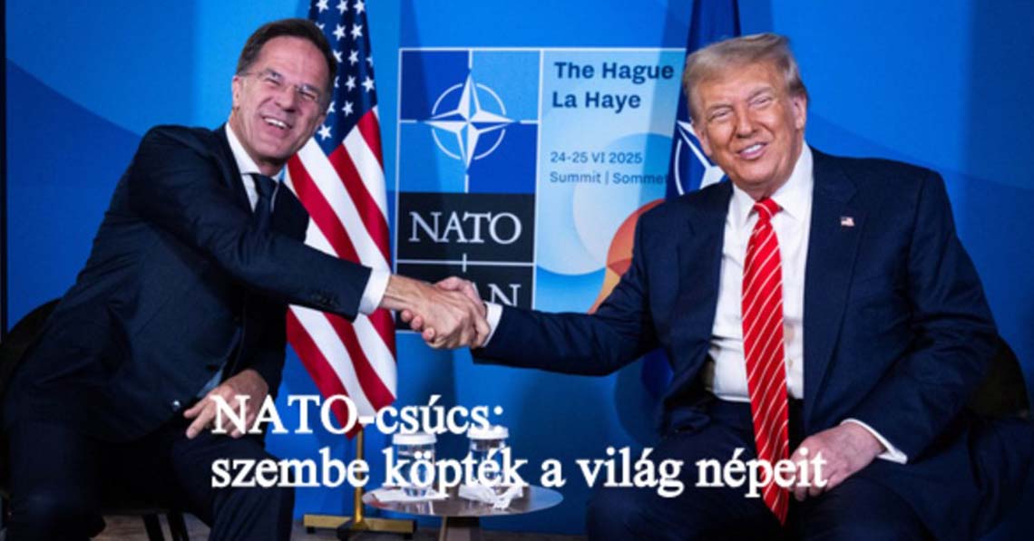 NATO-csúcs: szembe köpték a világ népeit