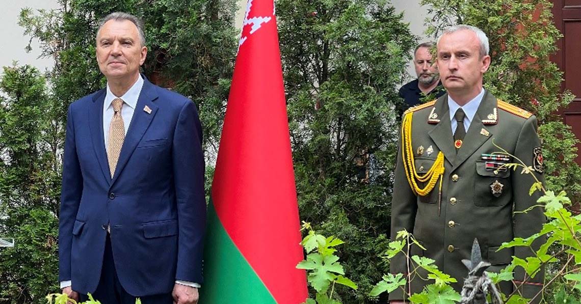 Köszöntöttük belarusz barátainkat