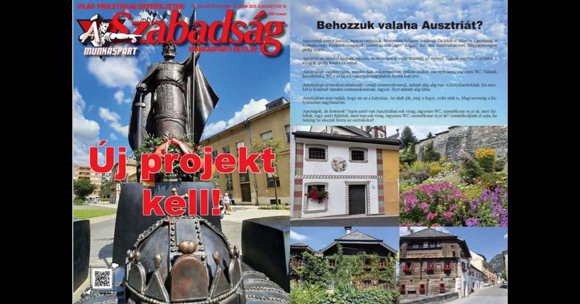 Új projekt kell!