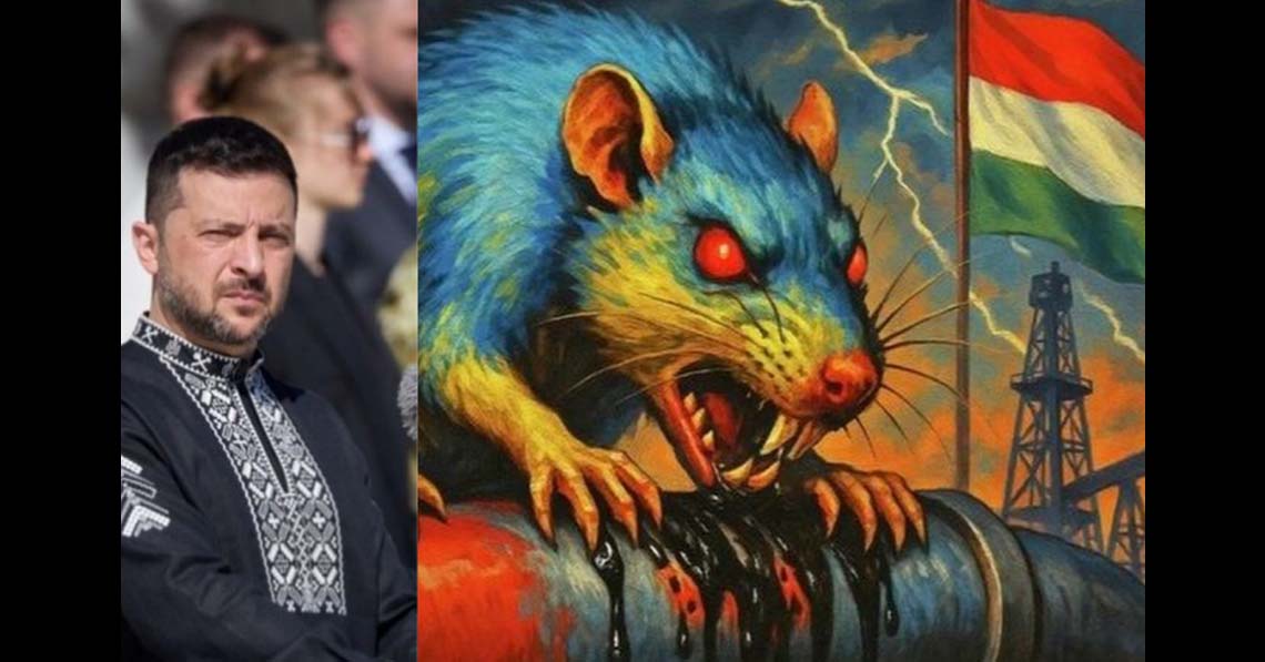 Ukrán patkányok támadnak Magyarországra