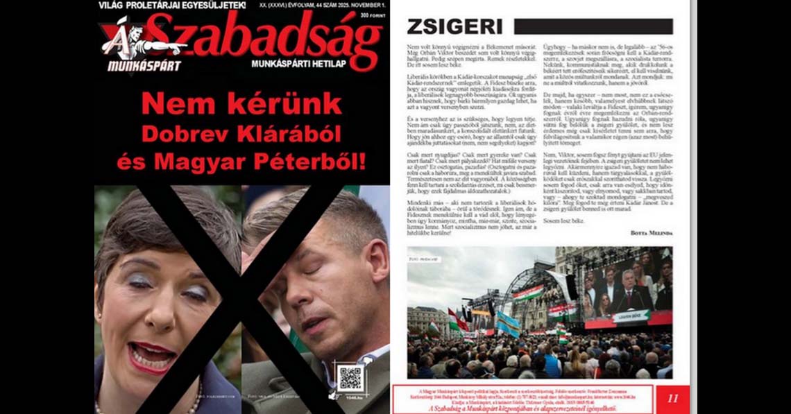 Nem kérünk Dobrev Klárából és Magyar Péterből!