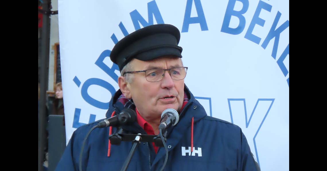 Thürmer: a béke nemzeti ügy!