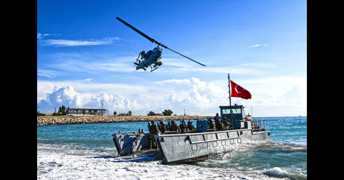 Hol szállnak partra a törökök?