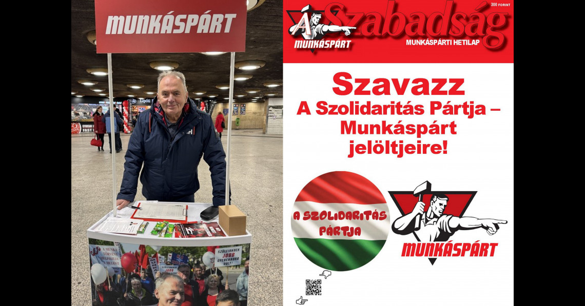 Támogassák aláírásukkal A Szolidaritás Pártja-Munkáspárt jelöltjeit!