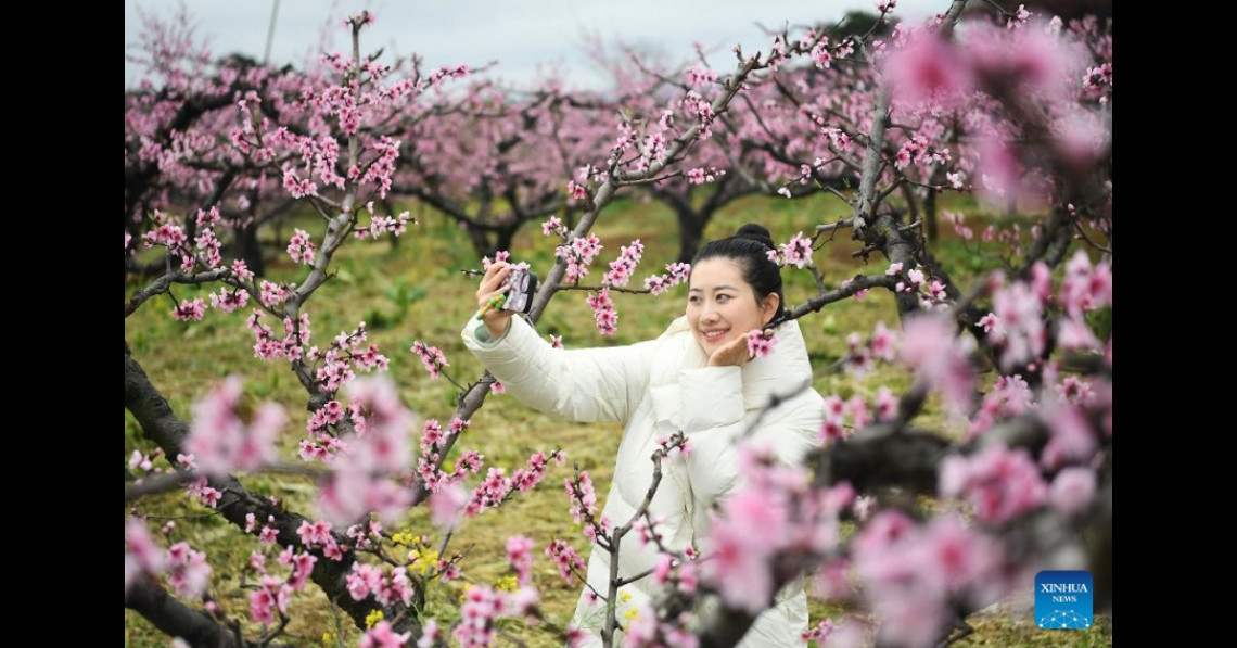 Kína: hódít a tavasz