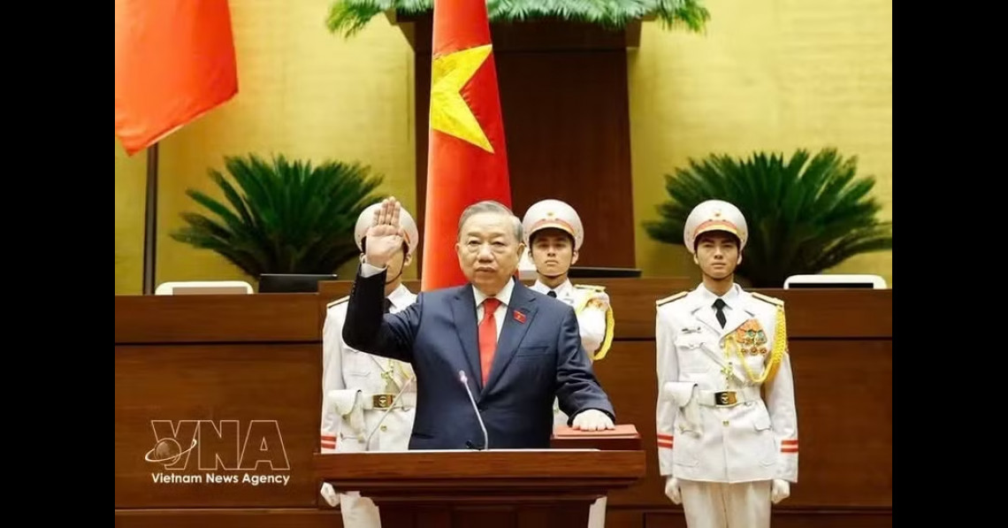 Köszöntjük Vietnam új elnökét!