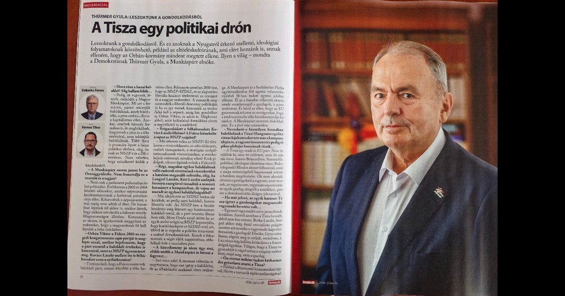 A Munkáspárt nemzeti, baloldali párt – ez a jövő útja számunkra